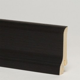 Плинтус шпонированный Pedross Дуб Черный 60 x 22 мм